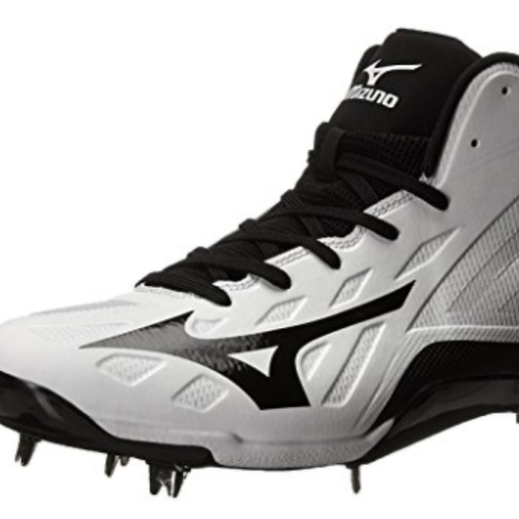 Mizuno Other - White/Black Men's Heist IQ Baseball Shoes